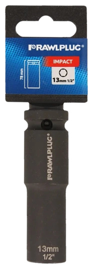 Nasadka udarowa Cr-Mo 13x78mm 1/2" Rawlplug