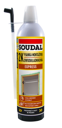 Piana montażowa dwuskł. Soudal Soudafoam 2K 400ml