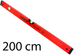 Poziomica PRO seria 600 200 cm ze wskaźnikami