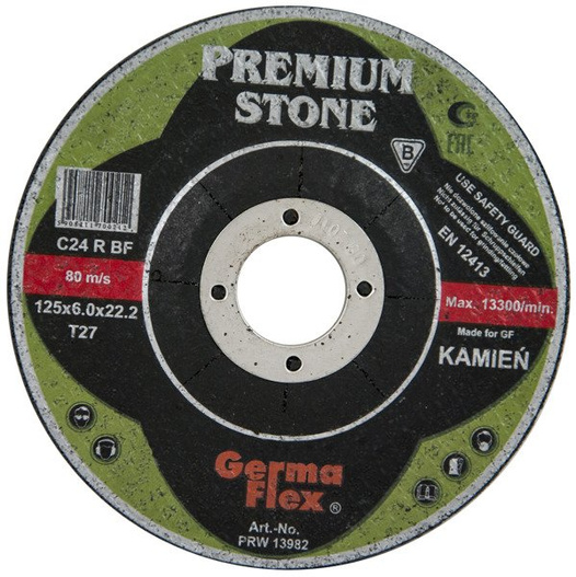 Tarcza do kamienia Germa Flex Premium 125x6x22,2mm