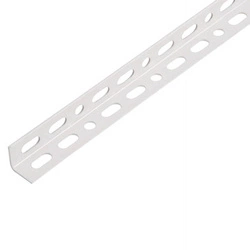 Kątownik perforowany Biały 1000x15x15x1mm