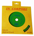 Tarcza diamentowa do ceramiki ALFA fi200 INCORPORE