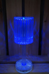 Lampka z baterią USB 25cm plisowany kielich