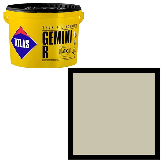 Tynk silikonowy Gemini R 25kg Atlas SAH 0003