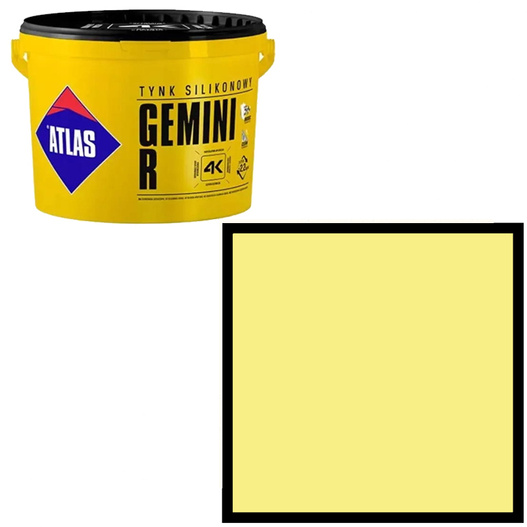 Tynk silikonowy Gemini R 25kg Atlas SAH 0207