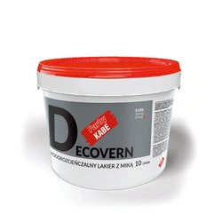 Wodorozcieńczalny lakier dekoracyjny z miką 10L Kabe Decovern