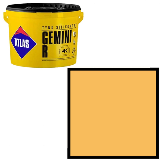 Tynk silikonowy Gemini R 25kg Atlas SAH 0254