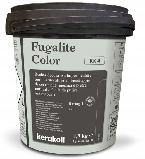 Fuga epoksydowa Fugalite Color epox Kerakoll KK4 Silver 1,5kg