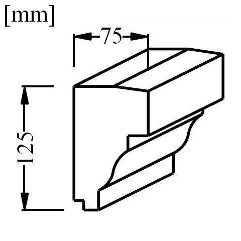 Profil Fasadowy P001P
