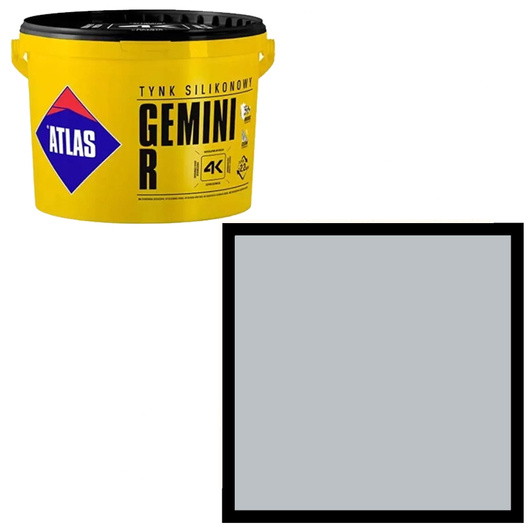 Tynk silikonowy Gemini R 25kg Atlas SAH 0133