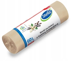 Worki na śmieci Stella 60L 10 sztuk Vanilla Latte