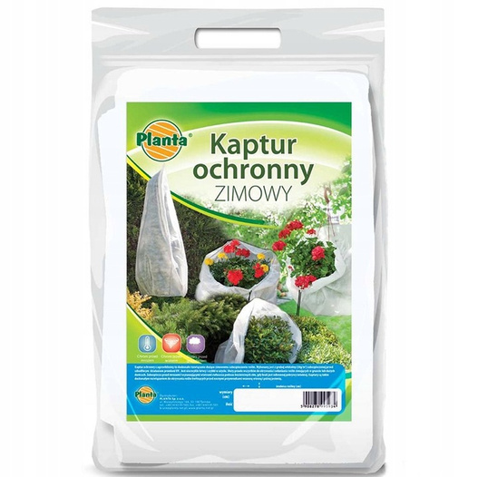 Kaptur ochronny zimowy z agrowłókniny 125x125 cm 1sztuka