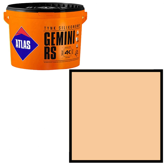 Tynk silikonowy Gemini RS 25kg Atlas SAH 0262