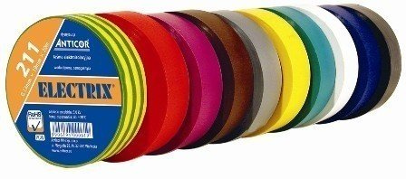 Taśma izolacyjna 19mmx20m zielona ANTICOR