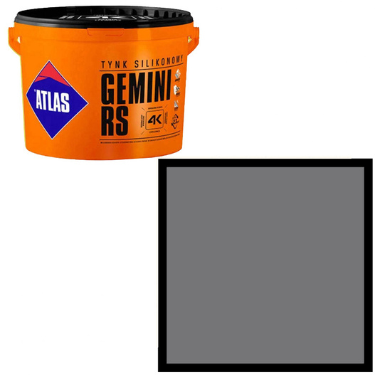 Tynk silikonowy Gemini RS 25kg Atlas SAH 0399