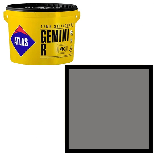 Tynk silikonowy Gemini R 25kg Atlas SAH 0395