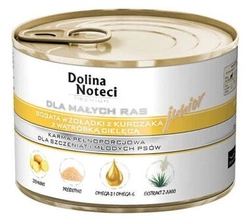 Karma dla psa junior Premium żołądki kurczaka 185g