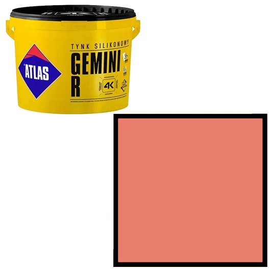 Tynk silikonowy Gemini R 25kg Atlas SAH 0307