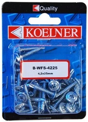 Samowiercący wkręt do blach 4,2x25 mm 50 sztuk