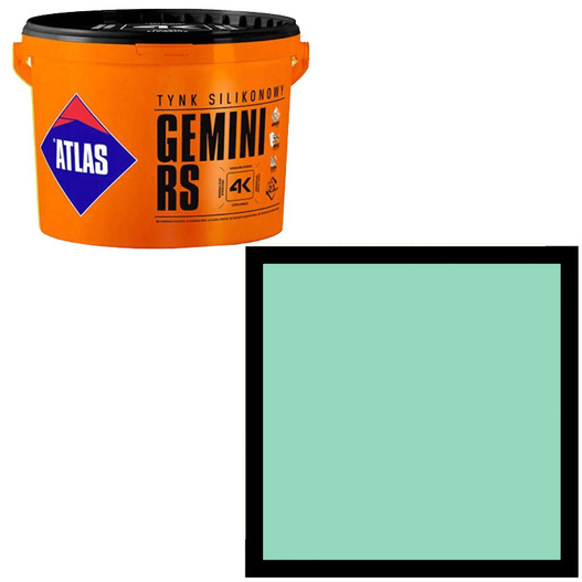 Tynk silikonowy Gemini RS 25kg Atlas SAH 0354
