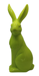 Figurka Królik ceramiczny wysoki limonkowy 41,5 cm