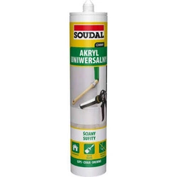 Akryl uniwersalny Czarny 280ml Soudal
