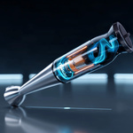 Blender ręczny ISAJ BL1 Mikser wielofunkcyjny Turbo 1400W Ostrza tytanowe