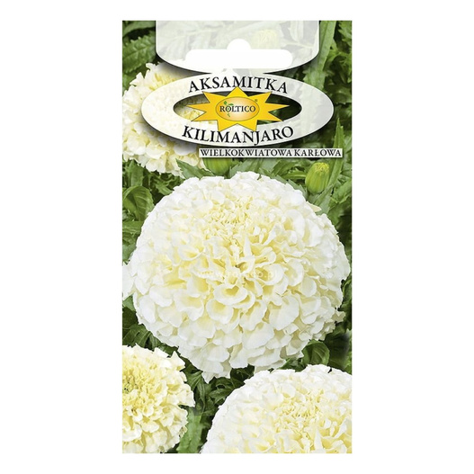 Nasiona Aksamitka wzniesiona karłowa Kilimanjaro 0,3 g
