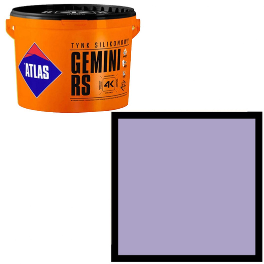 Tynk silikonowy Gemini RS 25kg Atlas SAH 0125