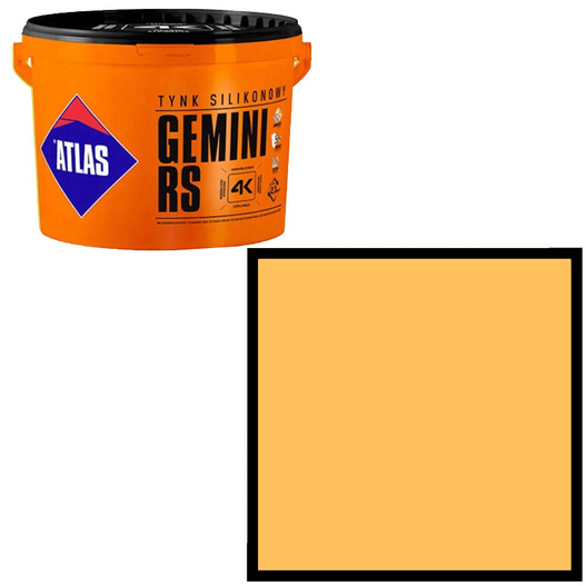 Tynk silikonowy Gemini RS 25kg Atlas SAH 0253