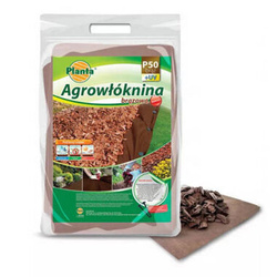 Agrowłóknina P50 Brązowa 2,1x20m