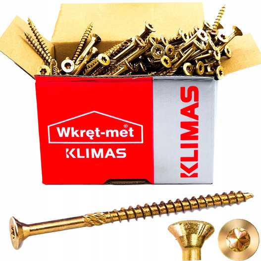 Wkręty ciesielskie do drewna 5x100 TORX 200 szt