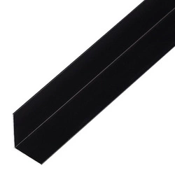 Kątownik aluminiowy anodowany Czarny 2000x25x25x1mm