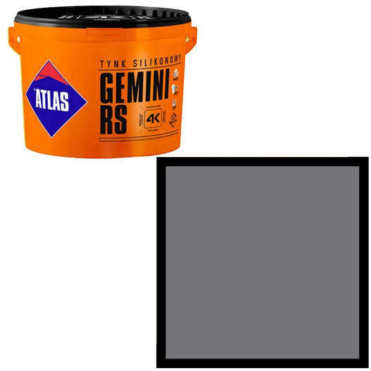 Tynk silikonowy Gemini RS 25kg Atlas SAH 0394