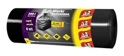 Worki do prac budowlanych 300l 6 sztuk