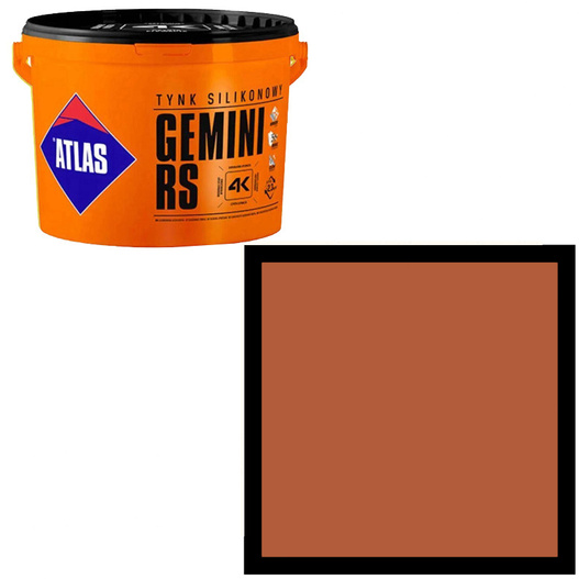 Tynk silikonowy Gemini RS 25kg Atlas SAH 0279