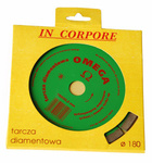Tarcza diamentowa do betonu OMEGA fi180 IN CORPORE