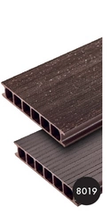 Deska ogrodowa PVC 30x180x2200 mm Ral 8019 Brązowy