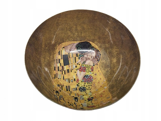 Miska KLIMT pocałunek - kremowa fi 10cm