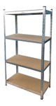 Regał metalowy ocynkowany 1500x700x300cm 4-poziomowy 150kg
