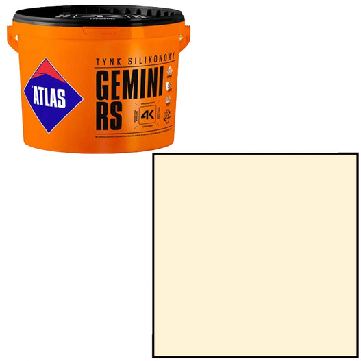 Tynk silikonowy Gemini RS 25kg Atlas SAH 0041