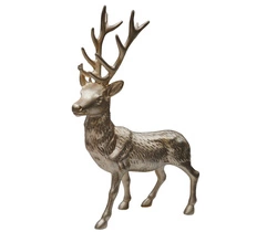 Jeleń szampański malowany 39,5cm