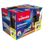 Mop płaski Ultramax Completbox z wiadrem 13L Vileda