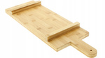 Deska bambusowa na nóżkach 58x19cm