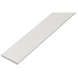 Płaskownik PVC Biały 1000x20x2mm