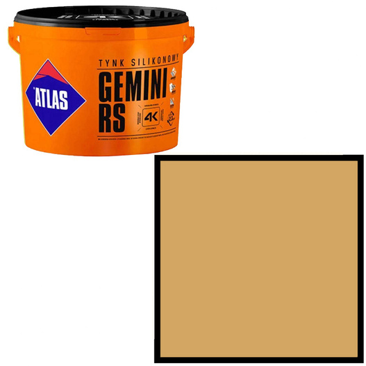 Tynk silikonowy Gemini RS 25kg Atlas SAH 0260