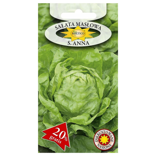 Nasiona Sałata masłowa S.Anna 1g średnio późna