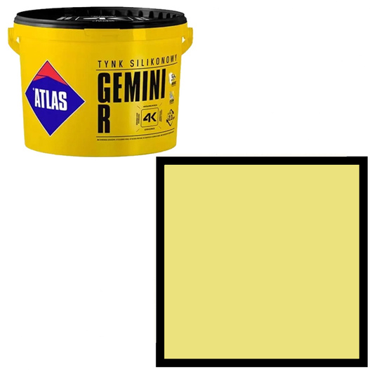 Tynk silikonowy Gemini R 25kg Atlas SAH 0199