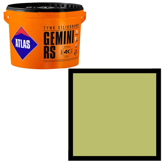 Tynk silikonowy Gemini RS 25kg Atlas SAH 0357