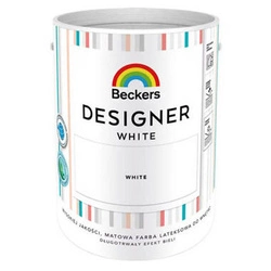 Farba lateksowa Beckers Designer White 5L